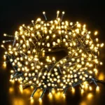 GloBrite Guirnalda Luces 50 LED 5 M A Pilas Mando 8 Modos IP44 2700K Luz Cálida