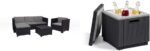 SP Berner Shaf Manhattan Set 5 Piezas + Keter Ice Cube Mesa Nevera Grafito