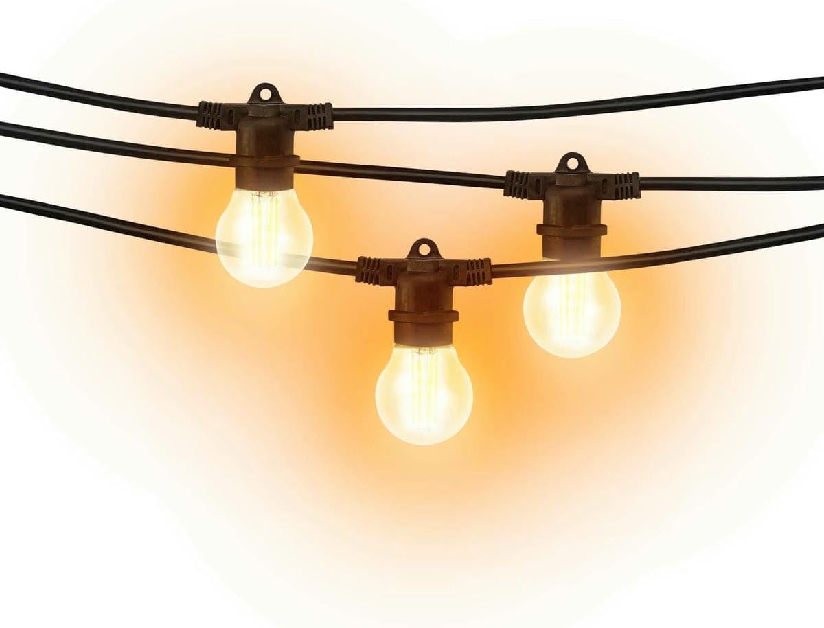 51BgHD8T1rL._AC_SL1200_ Brightium Guirnalda Enlazable IP44 E27 5m 10 Portalámparas Exterior Eventos - Imagen 1