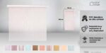Cortina Puerta PVC Aluminio Antimosquitos 90x210cm Beige LUCA HOME - Imagen 4