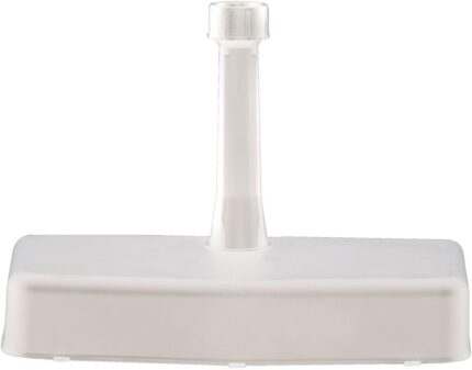 Greemotion Base para Sombrilla de Balcón, 20 kg, Blanca, de Hormigón y Plástico, para Pared, Ahorra Espacio