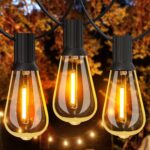 Skeerei 100ft Outdoor LED Garden String Lights 52 Pack 2700K Warm White - Imagen 2