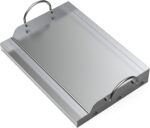 Onlyfire Plancha Acero Inoxidable 51x32cm Barbacoa Universal Antiadherente