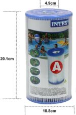 Intex Pack 6 Cartuchos Filtro Tipo A Piscina Depuradora Krystal Clear - Imagen 3