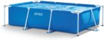 Intex Piscina Rectangular Metal Frame 450x220x84cm 7127L Depuradora Incluida - Imagen 2