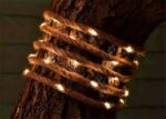 Gresonic Guirnalda Cuerda Cáñamo 4m 50 LED Blanco Cálido IP44 - Imagen 2