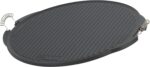 BBQ-Toro Plancha Hierro Fundido Ø53 cm Reversible Esmaltada Asas Barbacoa - Imagen 2