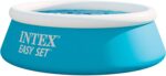 Intex Piscina Hinchable Easy Set 183x51cm 880L Familiar 2 Personas Azul