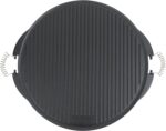 BBQ-Toro Plancha Hierro Fundido Ø53 cm Reversible Esmaltada Asas Barbacoa