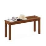 Furinno Banco Jardín Madera Meranti Aceite Teca 100x30x47cm Natural