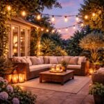 M mimotec Guirnalda Luces Exterior 7.5 m con 25 Bombillas, Luz Cálida 2700K, IP44, Cable Eléctrico, Decoración para Terraza, Jardín, Patio - Imagen 3