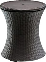 Keter Daytona Deluxe Tumbona Jardín Ratán 4 Posiciones Cojín Incluido 195x65cm - Imagen 2