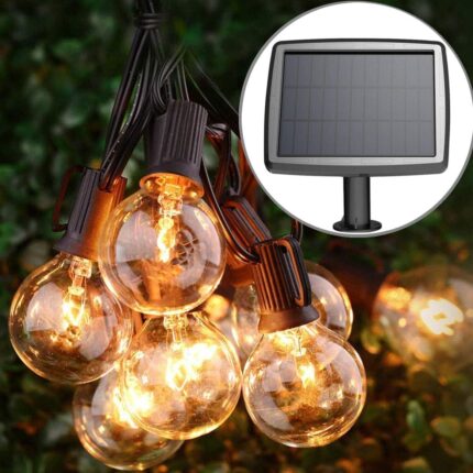 IKERY Guirnalda USB 30m G40 Dreamcolor IP65 Exterior Mando App