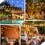YOSION Guirnalda Luces LED Exterior 72ft 20 Bombillas USB-C IP65 Mando 2700K - Imagen 2
