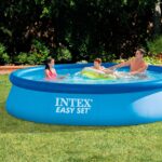 Intex Piscina Hinchable Easy Set 396x84cm 7290L Depuradora Familiar Azul - Imagen 4