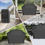 Funda Barbacoa Impermeable Oxford 420D 145x61x117cm Universal Weber Brinkmann - Imagen 2