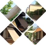 Vela Sombra Rectangular Impermeable 2x9m 95% UV Kit Fijación Gratis Blanco - Imagen 3