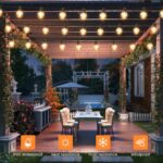 OHLUX Guirnalda Solar G40 35ft 17 Bombillas 2200K IP65 Exterior - Imagen 2