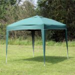 SANHENG Carpa Plegable 3x3m Impermeable Verde con Bolsa de Transporte y 4 Bolsas de Peso para Jardín, Camping y Eventos - Imagen 2