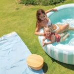 Intex Piscina Infantil Circular 168x53cm 462L PVC Grueso Parche Incluido Azul - Imagen 4