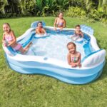 Intex Piscina Hinchable Familiar 4 Asientos 229x229x66cm 990L 2 Portavasos - Imagen 4