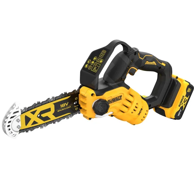 DEWALT DCMPS520P1 Sierra Poda XR 18V Brushless 20cm Batería 5Ah-2 DEWALT DCMPS520P1 Sierra Poda XR 18V Brushless 20cm Batería 5Ah - Imagen 1