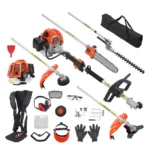 SucceBuy Multifunción 5 en 1 26cc Cortasetos Desbrozadora Motosierra